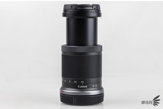 RF-S 18-150mm F3.5-6.3 IS STM在150mm端长度