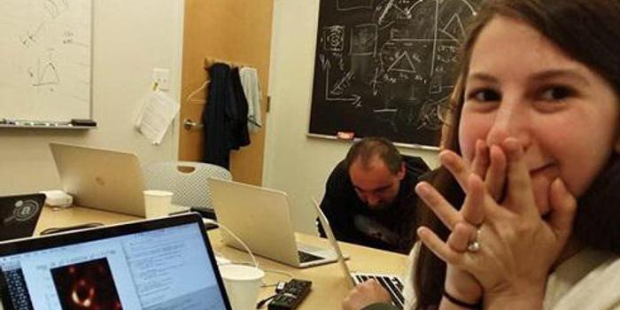 黑洞照片公布后 女科学家和她的MacBook Pro