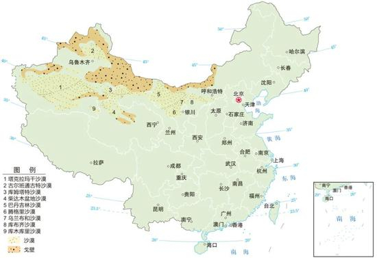 中国的沙漠和戈壁，沙漠都有正式的称呼，但戈壁却很少有，黑戈壁其实也是一种俗称。图/《多彩中国》