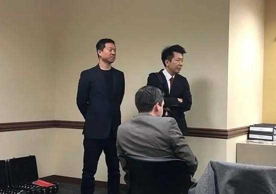 贾跃亭破产重组听证会现场，图源贾跃亭债务处理小组