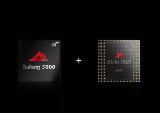 巴龙5000+麒麟980的5G组合