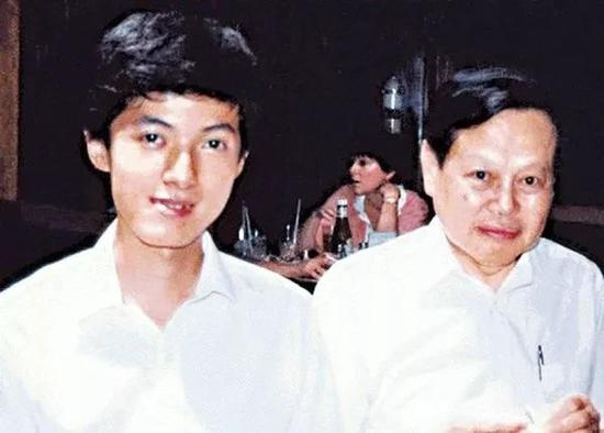 图：张首晟和杨振宁