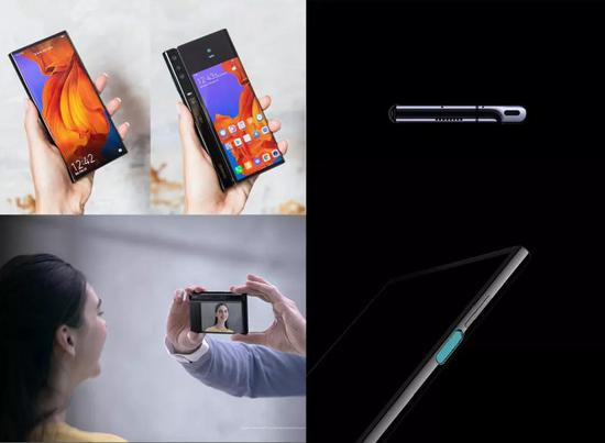 Mate X右边较厚空间布局