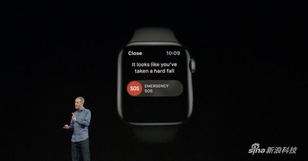 意外摔倒后，手表会提示你