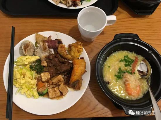 无图无真相，烧麦牛肉砂锅海鲜粥烤鱼麻婆豆腐