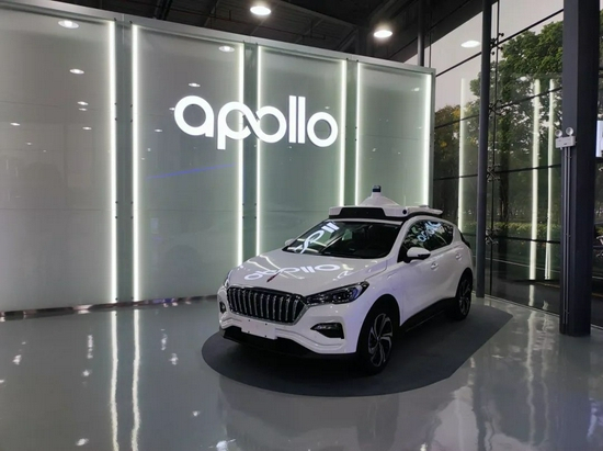 百度Apollo Robotaxi车辆