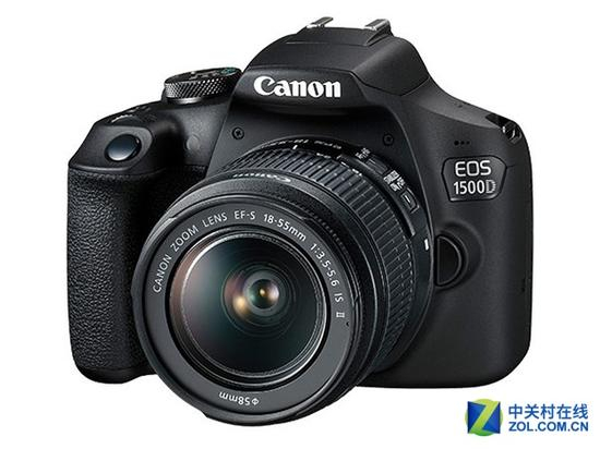 佳能EOS 1500D单反相机（配18-55mm镜头）
