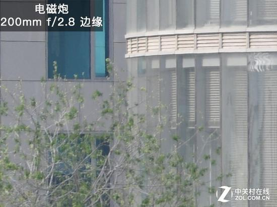电磁炮200mm下全开边缘锐度