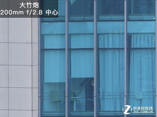 大竹炮200mm全开锐度表现