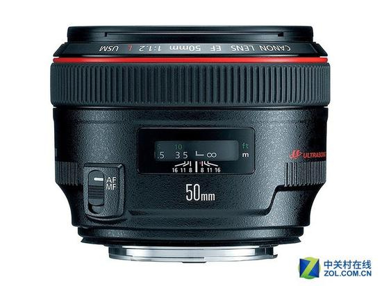 图为佳能EF 50mm f/1.2L USM