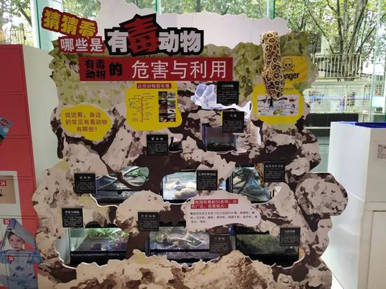 昆明动物博物馆活体动物展区（刘硕摄）