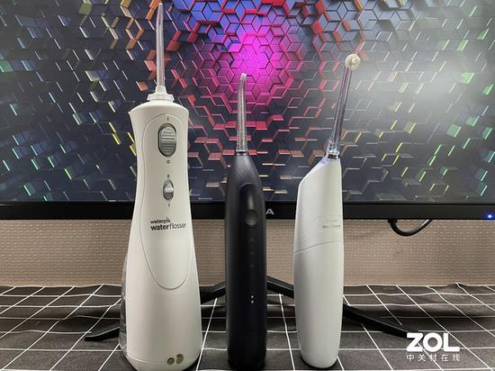 洁碧GS8-1 / Oclean W1 / 飞利浦HX8340（由左到右）