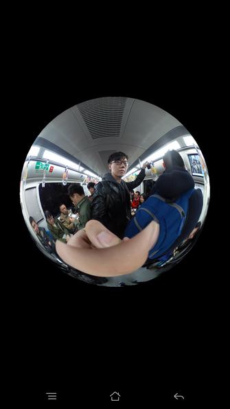 一键倾心360度 理光THETA S操作界面