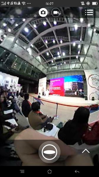 一键倾心360度 理光THETA S操作界面