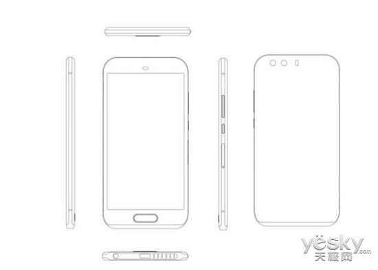 疑似华为P9设计图