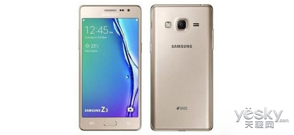 三星Tizen Z5手机现身印度进出口网站Zauba（图为三星Z3）