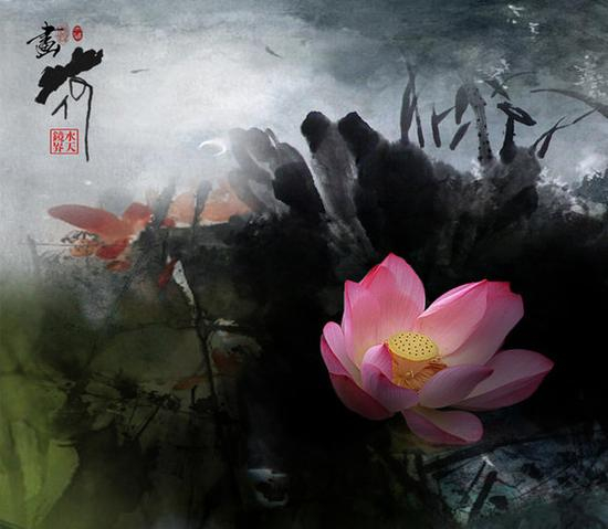 摄影部落水天一色作品