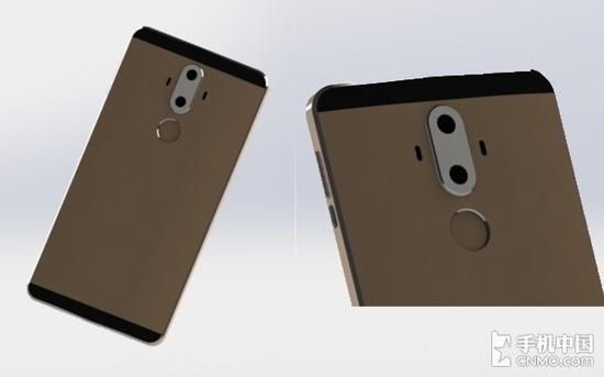 华为Mate 9渲染图