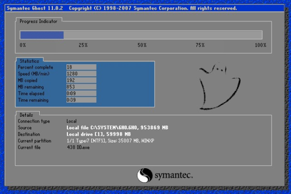 通过GHOST来克隆原系统又快又方便