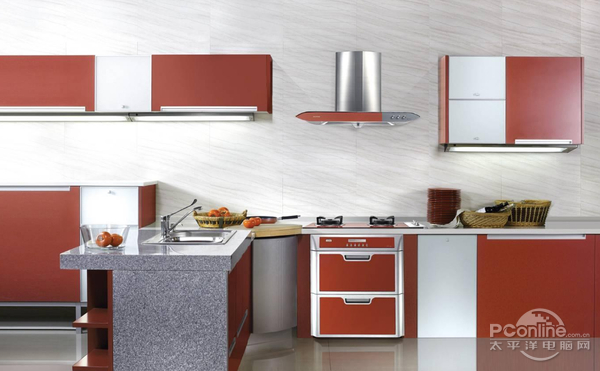 然而事实是智能化厨电在现在厨房普及程度很低