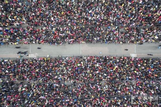 人满为患的春运