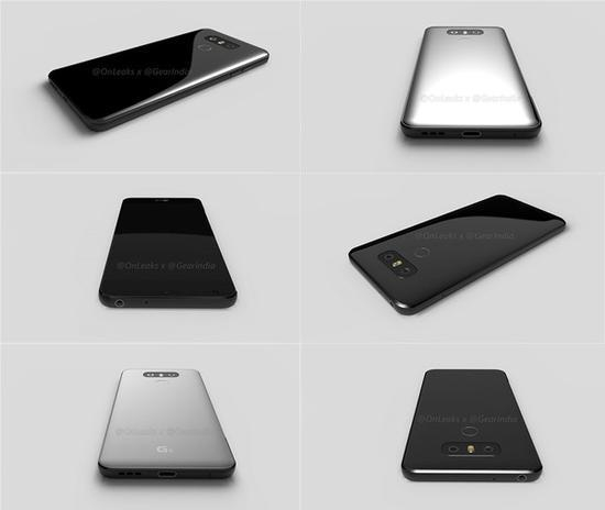 LG&nbsp;G6渲染图曝光（图片引自微博）