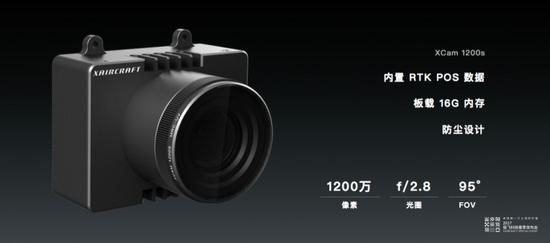 极飞自主研发的云台相机参数