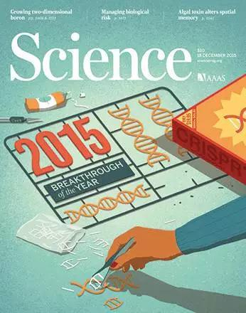 基因编辑技术2015年被《科学》杂志评为年度科学突破之首