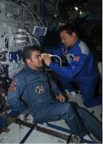 图9 国际空间站先进超声训练方法已应用于超声诊断技术