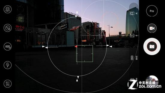 对焦/测光分离可以兼顾照片宽容度（红色圆圈为测光区域）