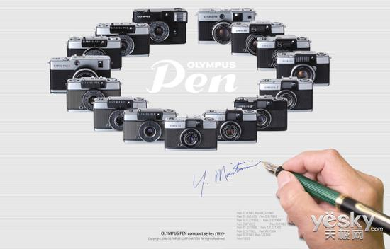 奥林巴斯“PEN”系列，始自1959年