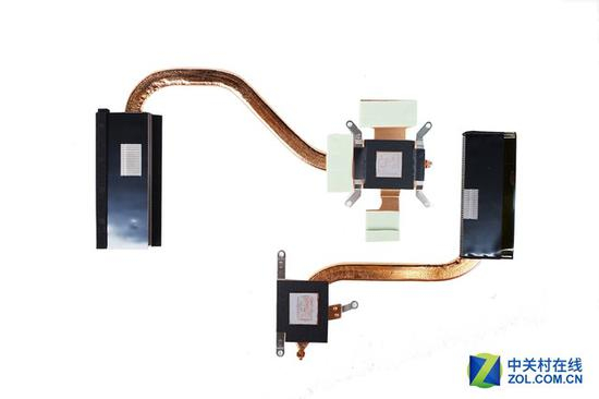 神舟战神Z6散热模组背面