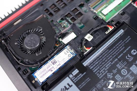 戴尔游匣走线十分规整