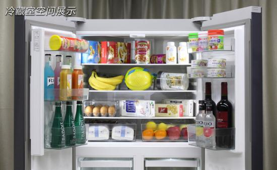 冰箱冷藏室内部空间一览