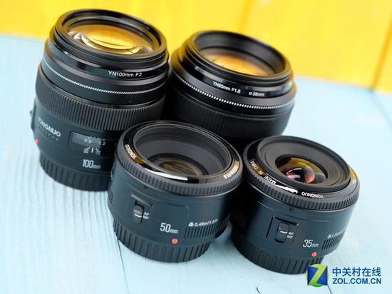 永诺的外观做工还是很好的，至少像极了佳能