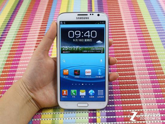 三星GALAXY&nbsp;Note&nbsp;Ⅱ