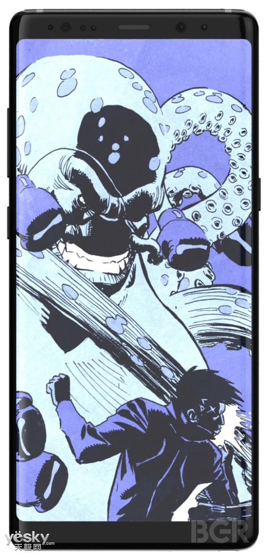 三星Galaxy Note8全方位无死角渲染图曝光