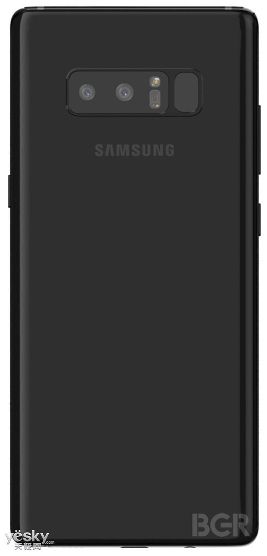 三星Galaxy Note8全方位无死角渲染图曝光