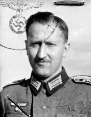 纳粹医生海因里希·格罗斯（1915-2005），图源：History of Sorts