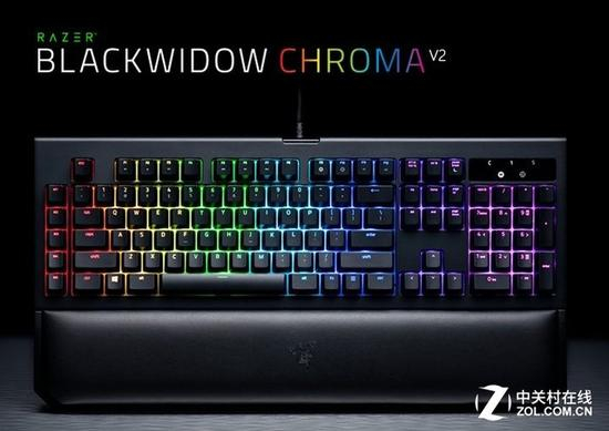 雷蛇黑寡妇蜘蛛幻彩版v2黄轴机械键盘