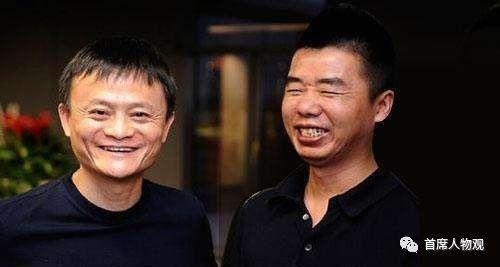 图：马云和黄章