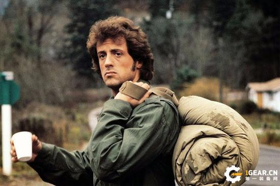 Sylvester Stallone in “First Blood” （1982）