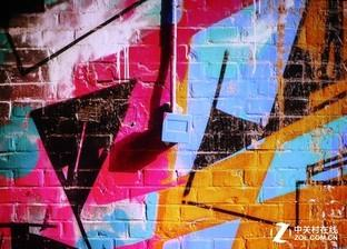 左为测试样张右为实拍图