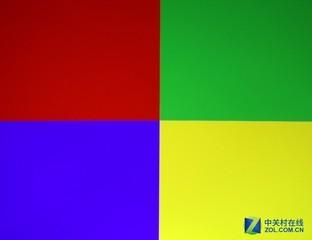 左为测试样张右为实拍图