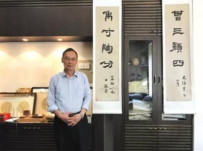 2017年6月15日，朱清时在中国科技大学办公室里。新京报记者 付珊 摄