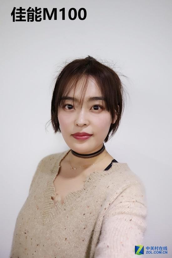 佳能M100自拍模式