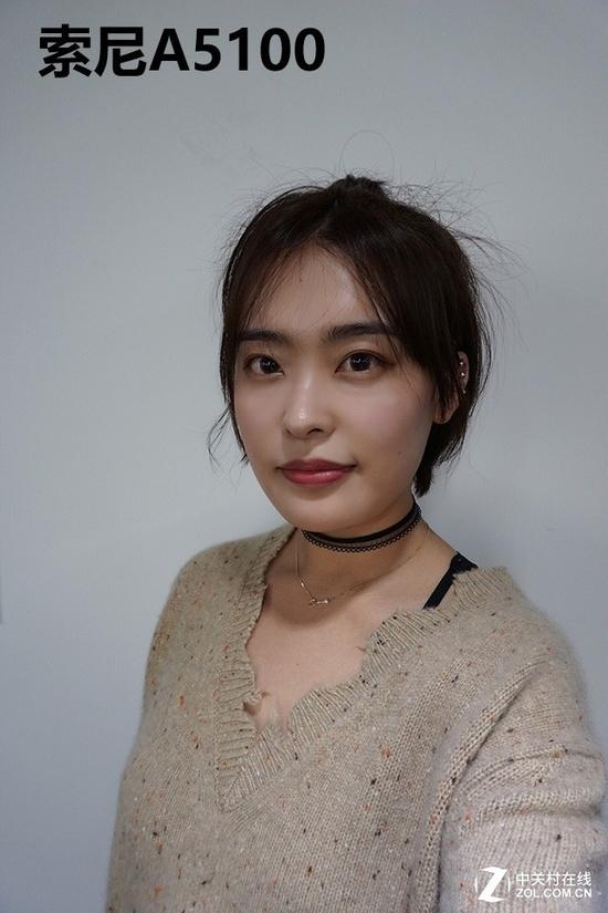 索尼A5100美颜功能，级别为HIGH