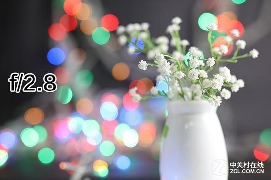 f/2.8景深及虚化效果
