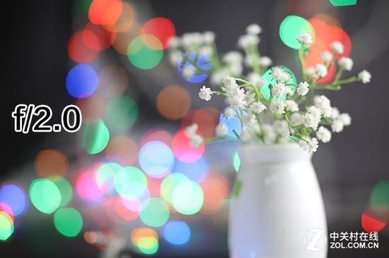 f/2.0景深及虚化效果