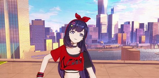 虚拟偶像团体A-SOUL队长“贝拉”｜来源：B站视频截图